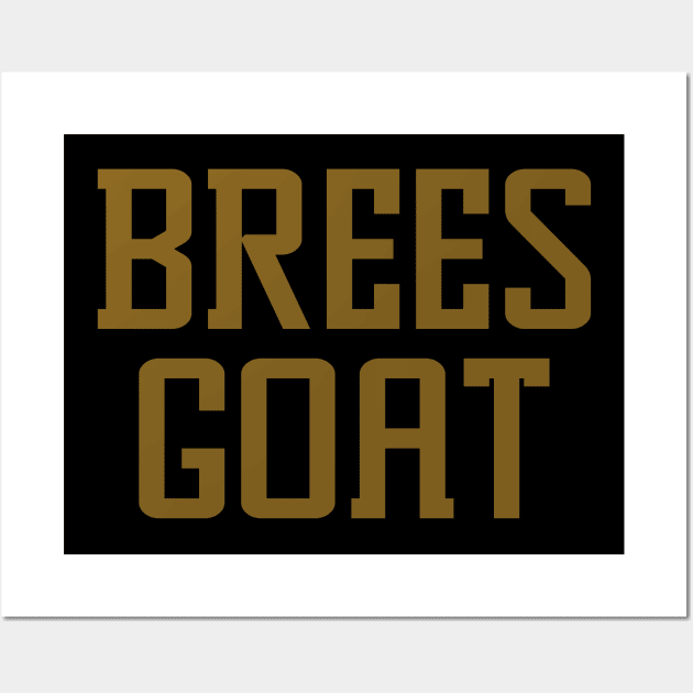 Brees Goat Wall Art by BrainSmash